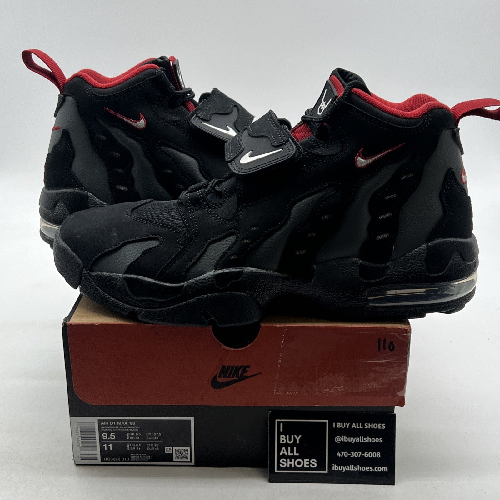 Size 9.5 - Nike Air DT Max '96 Falcons (HQ3620-010)