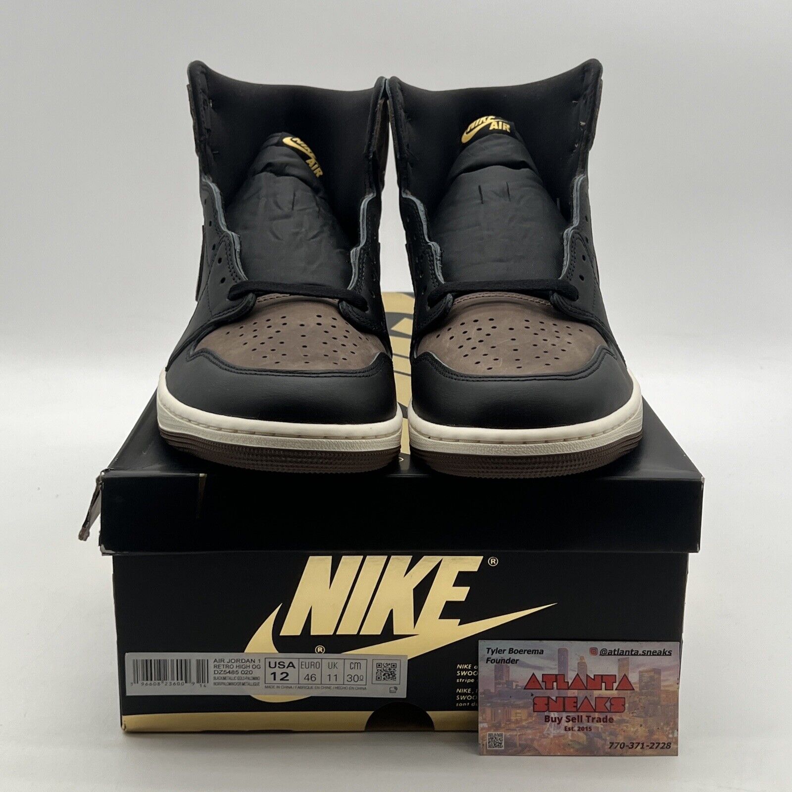 Size 12 - Air Jordan 1 Retro OG High Palomino (DZ5485-020)