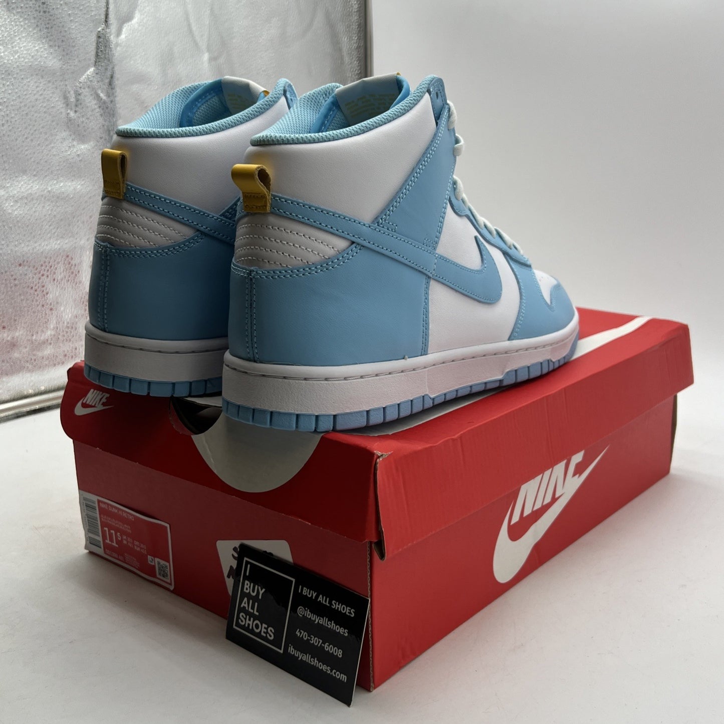 Size 11.5 - Nike Dunk High Blue Chill (DD1399-401)