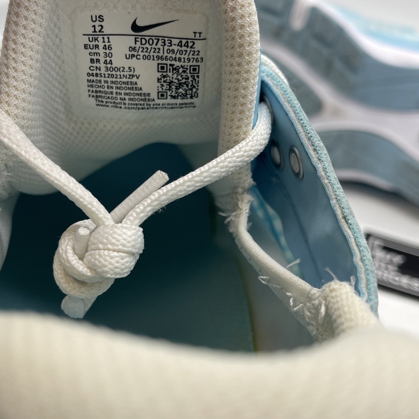 Size 12 - Nike Air Max TW Ocean Bliss Blue White Leather Suede (FD0733-442)