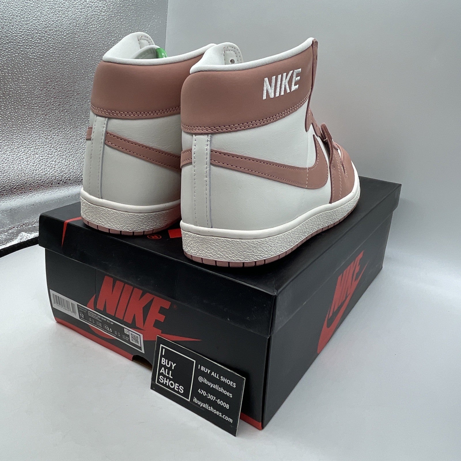 Size 12 - Air Jordan Air Ship PE SP Rust Pink (FQ2952-600).