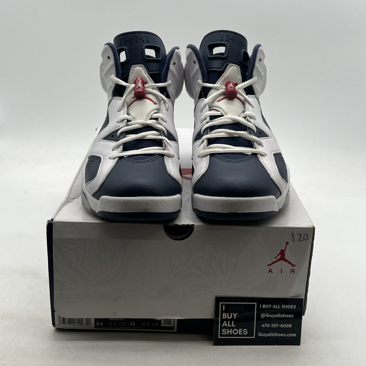 Size 8.5 - Air Jordan 6 Retro 2024 Olympic (CT8529-164)