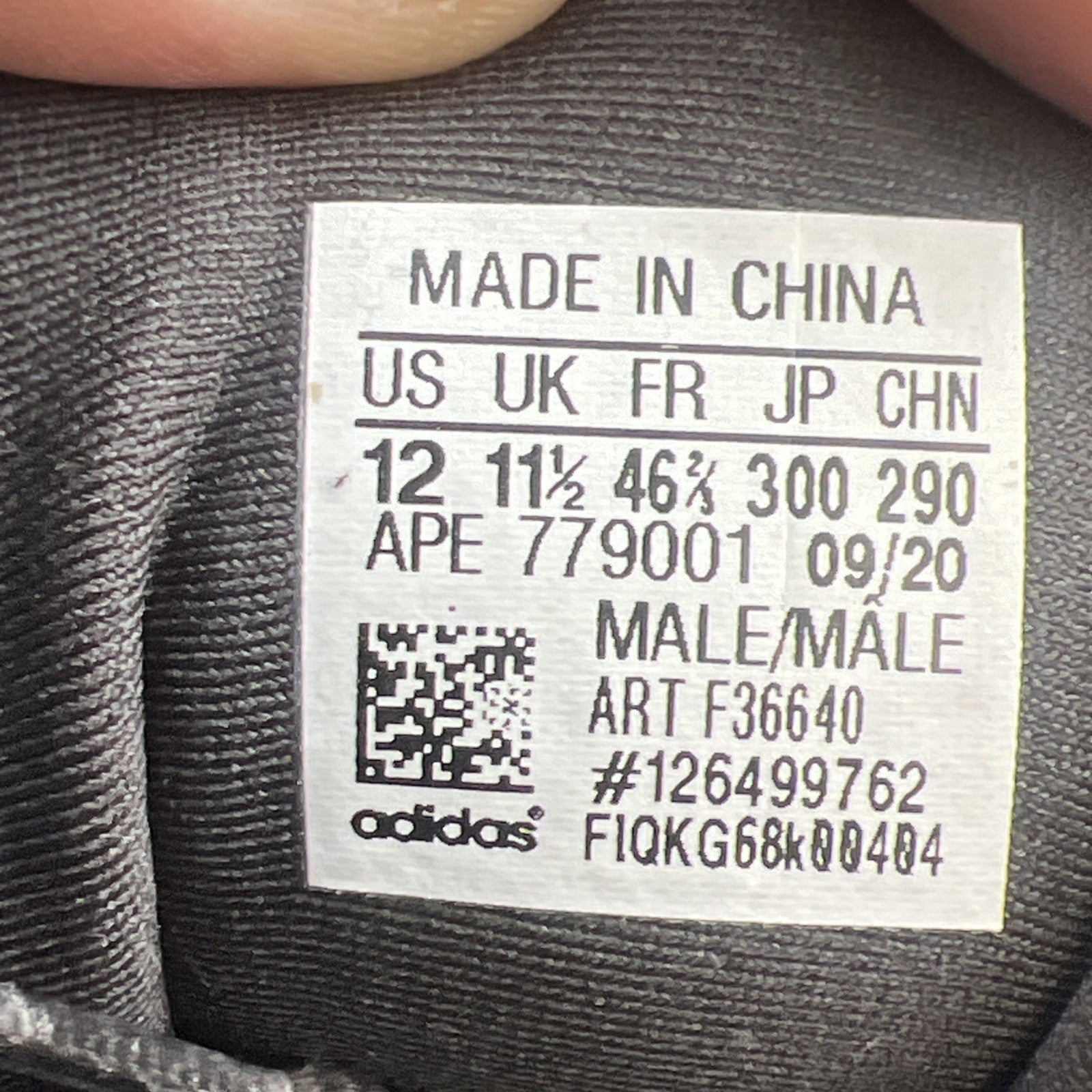 Size 12 - adidas Yeezy 500 Low Utility Black (F36640)