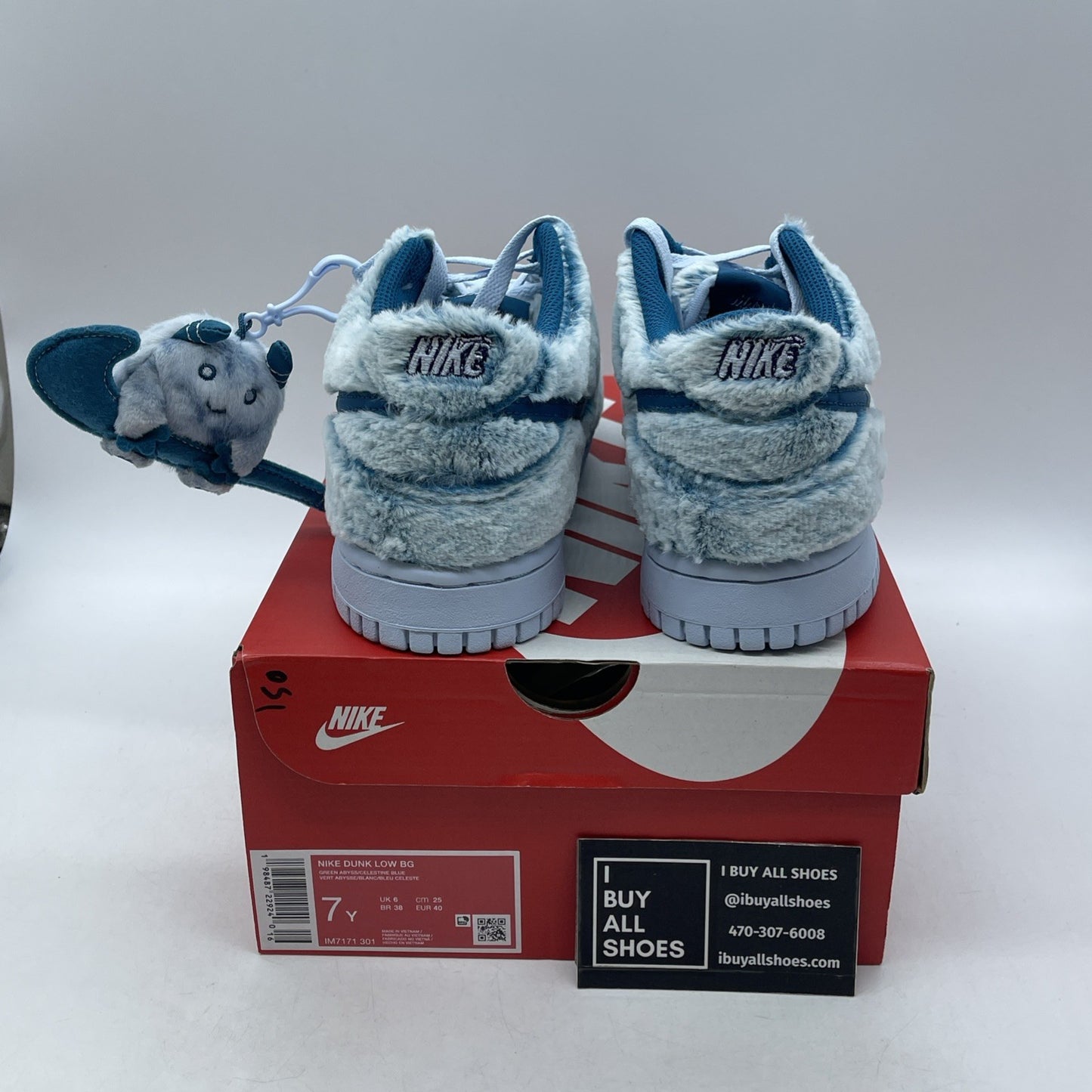 Size 7Y - Nike Dunk Low "Abominable Snowman" (IM7171-301)