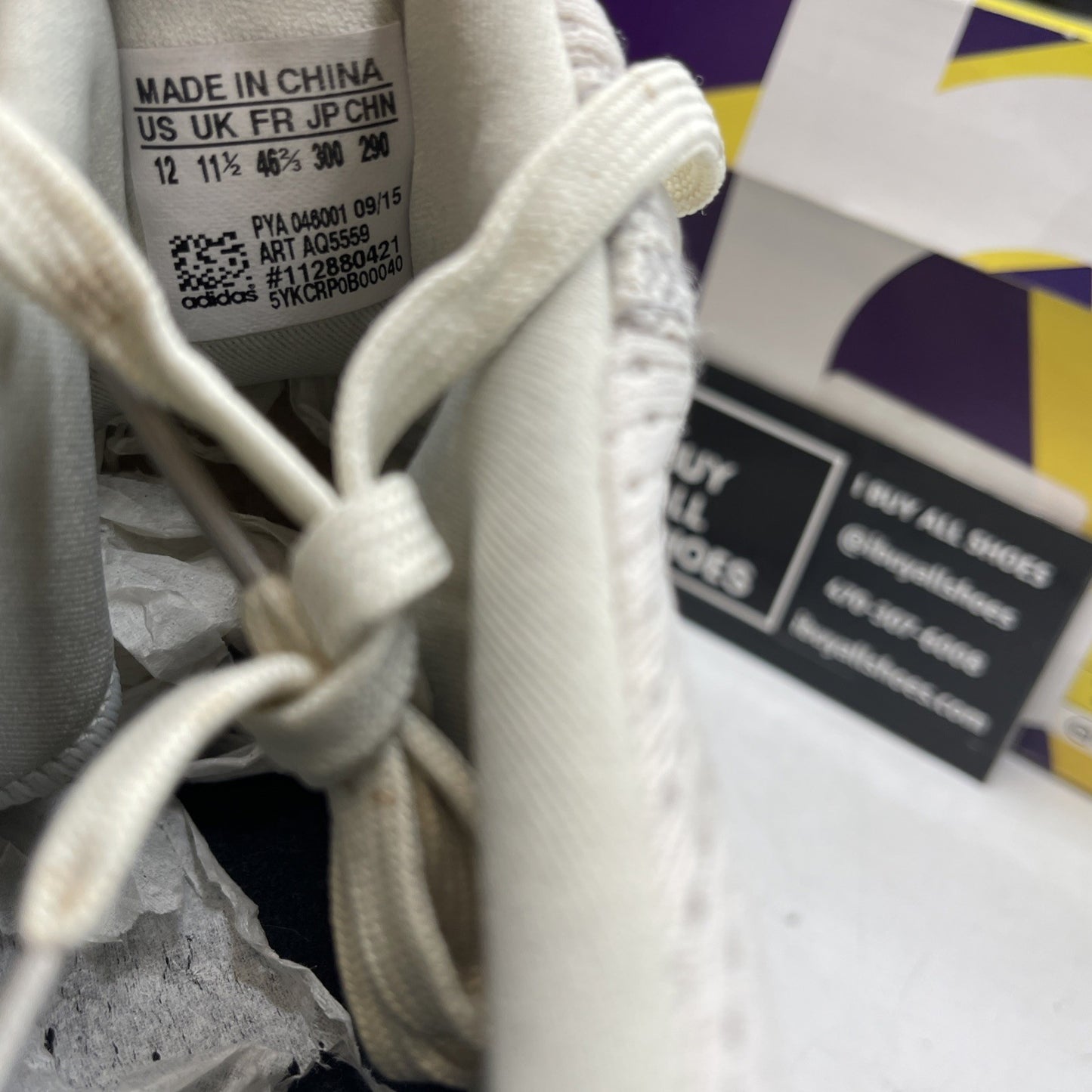 Size 12 - Adidas UltraBoost 1.0 Limited Cream (AQ5559)