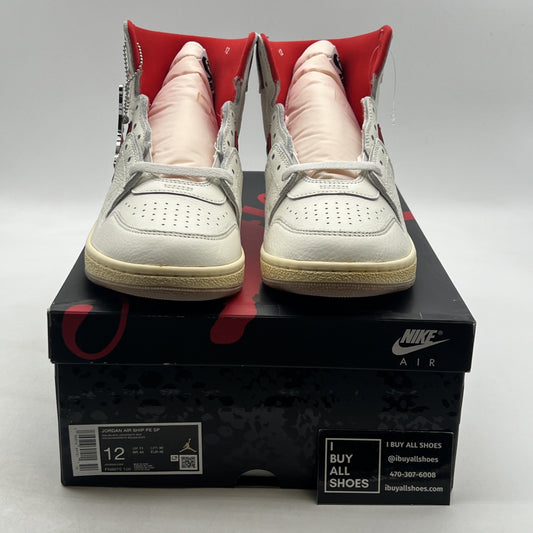Size 12 -Awake NY x Air Jordan Jordan Air Ship PE SP University Red (FN8675-100)