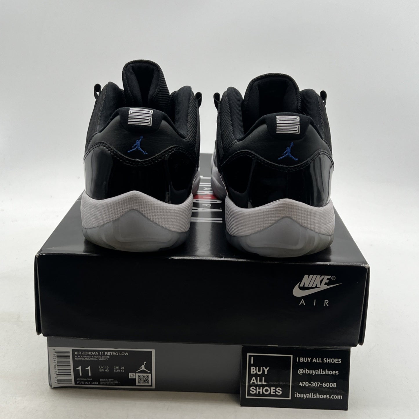 Size 11 - Air Jordan 11 Retro Low Space Jam (FV5104-004)