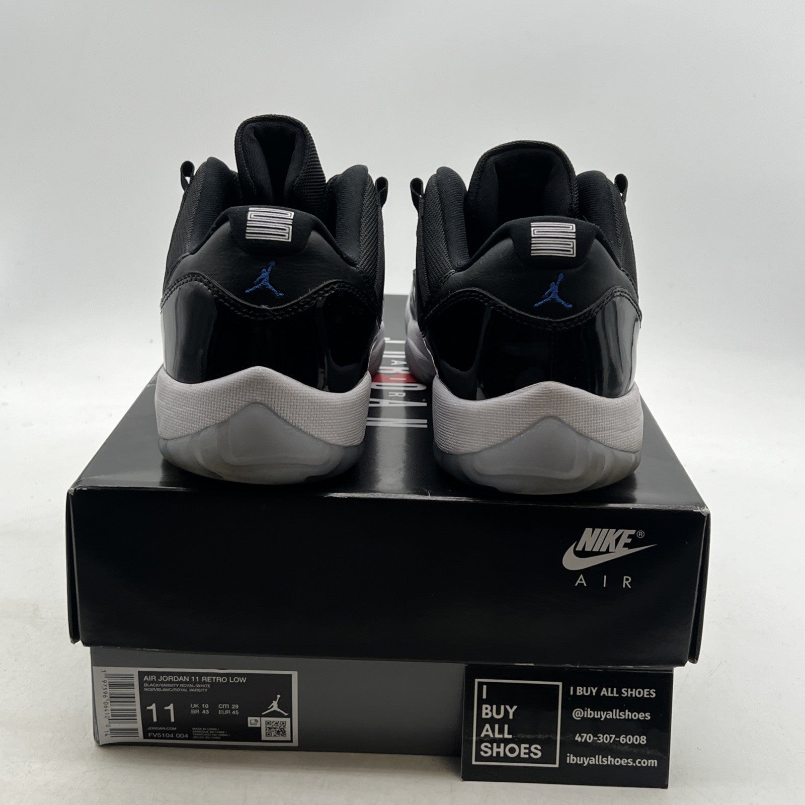 Size 11 - Air Jordan 11 Retro Low Space Jam (FV5104-004)