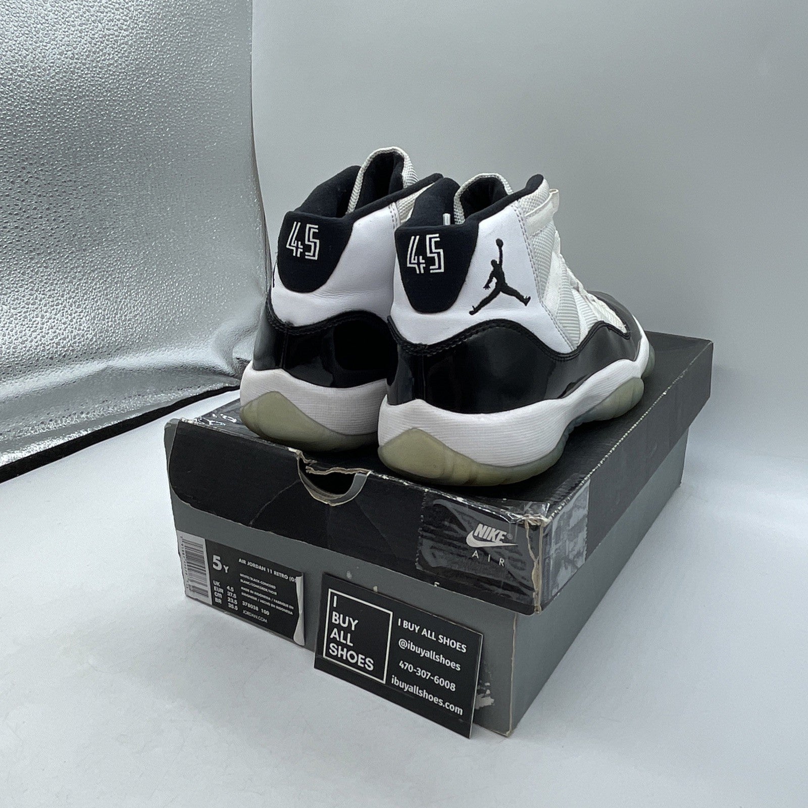 Size 7Y - Jordan 11 Retro High Concord