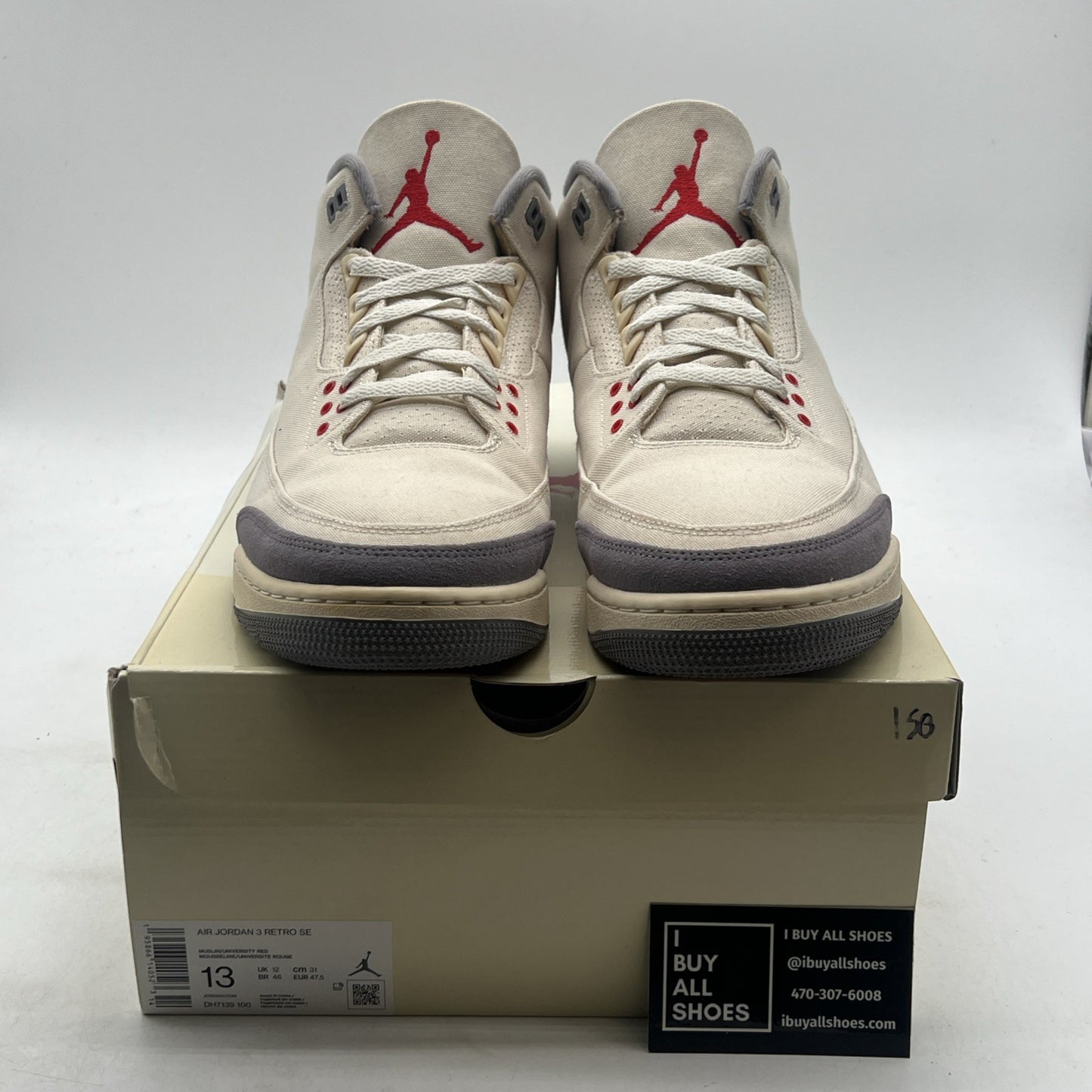Size 13 - Air Jordan 3 Muslin (DH7139-100)
