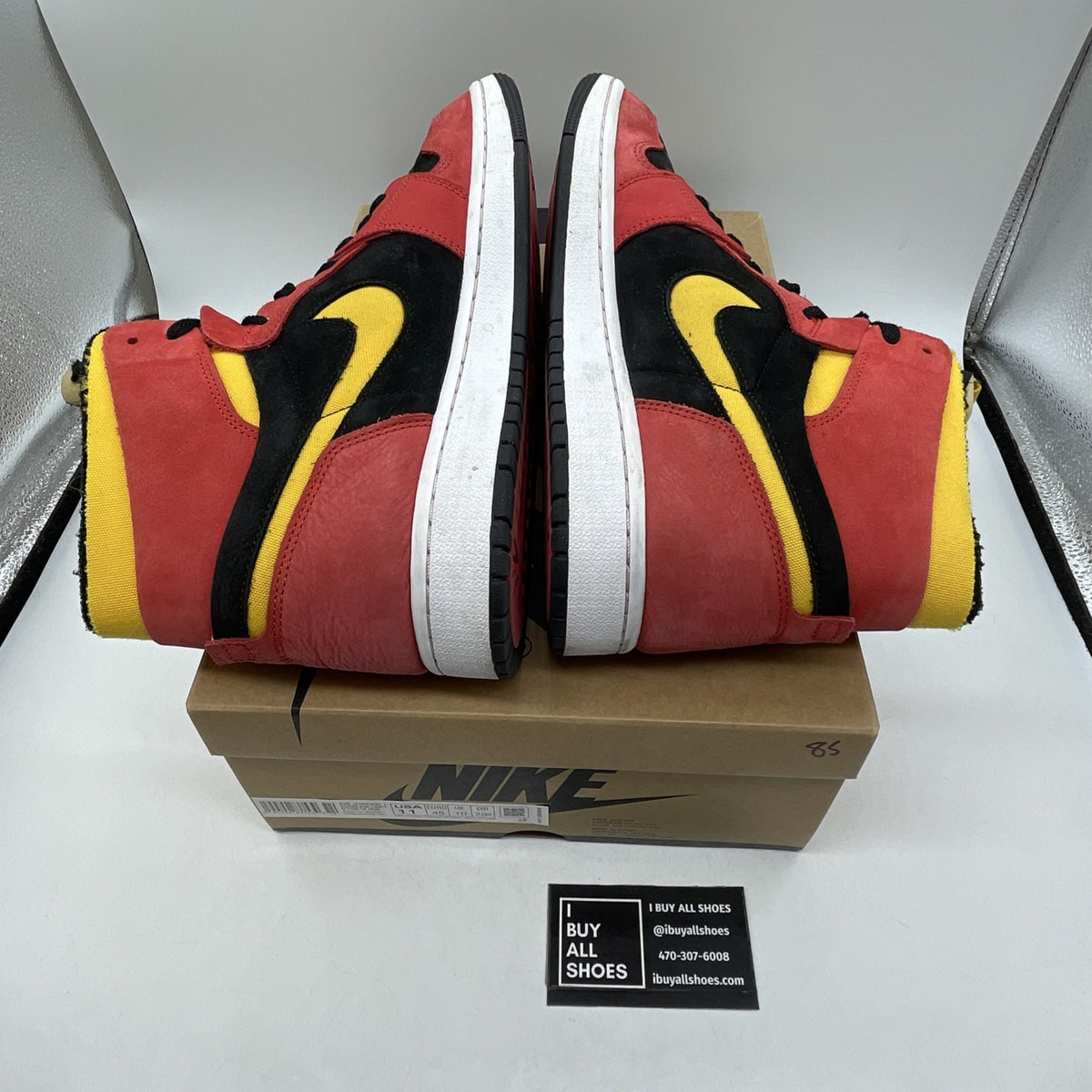 Size 11 - Air Jordan 1 Zoom Comfort High Chile Red (CT0978-006)
