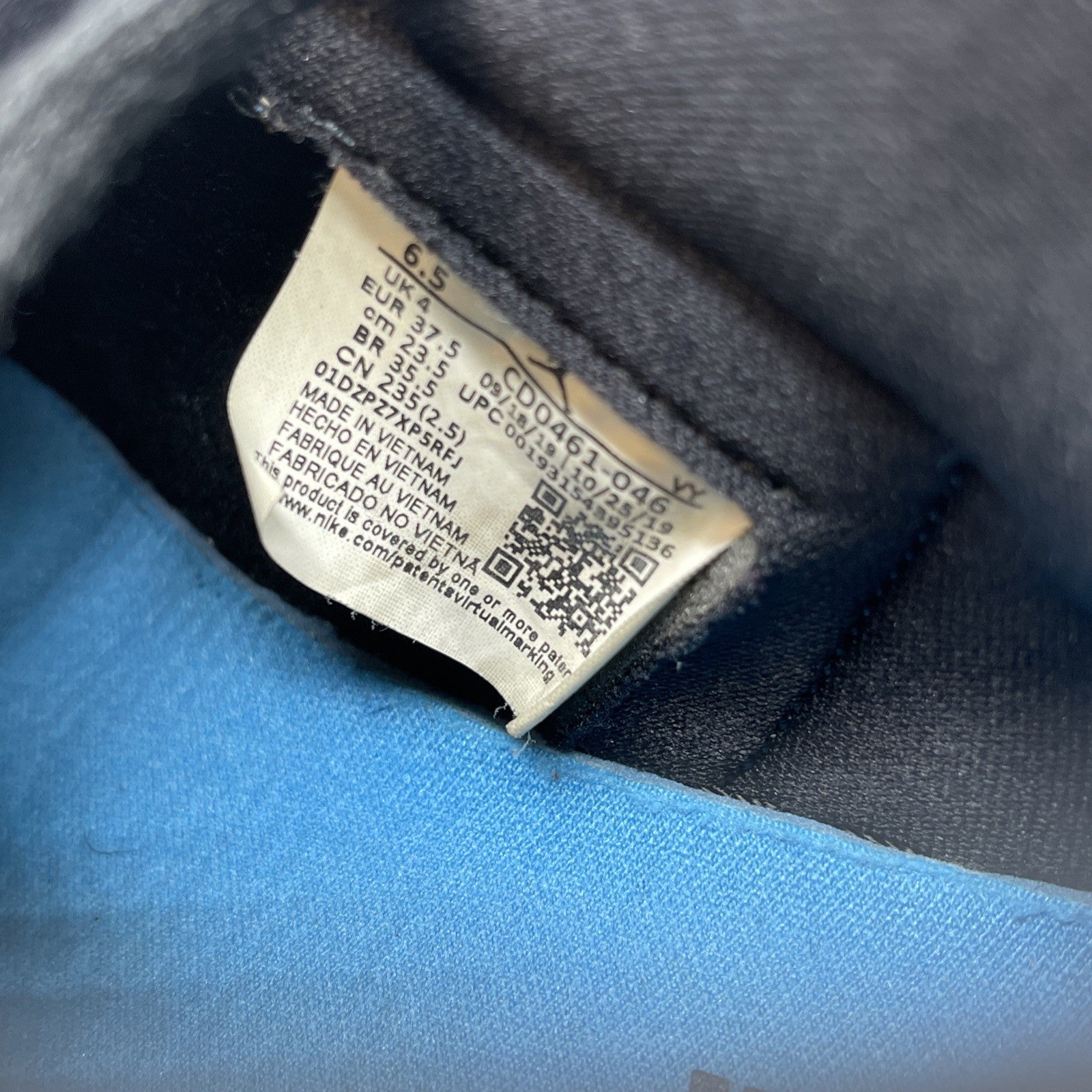 Size 6.5 - Jordan 1 High OG UNC To Chicago 2020 Red Black Leather (CD0461-046)