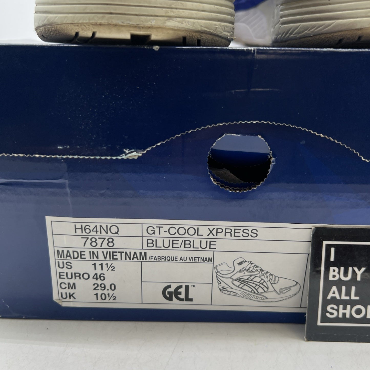 Size 11.5 - ASICS GT Cool Xpress Aquarius Blue (H64NQ7878)
