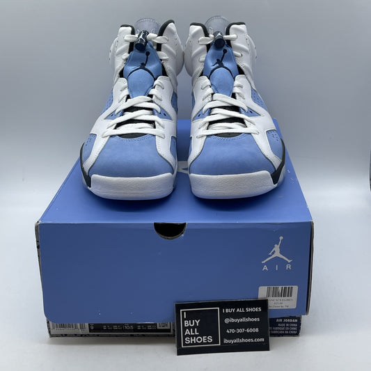 Size 9 - Air Jordan 6 Retro Mid UNC Home Suede Leather (CT8529-410)