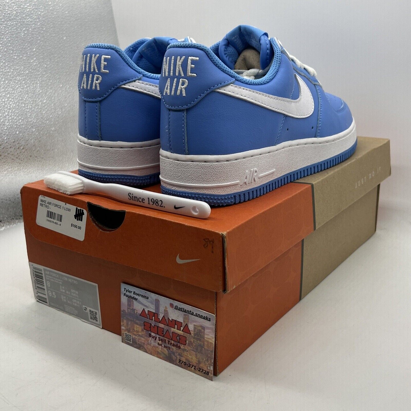 Size 8 - Nike Air Force 1 Low Color of the Month - University Blue (DM0576-400)