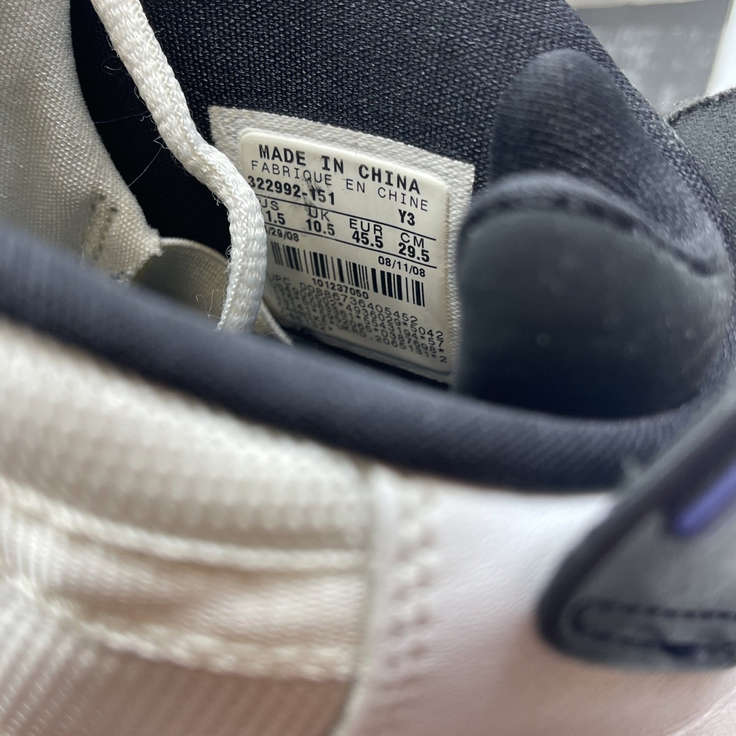 Size 11.5 - Air Jordan 6 Rings Concord (322992-151)