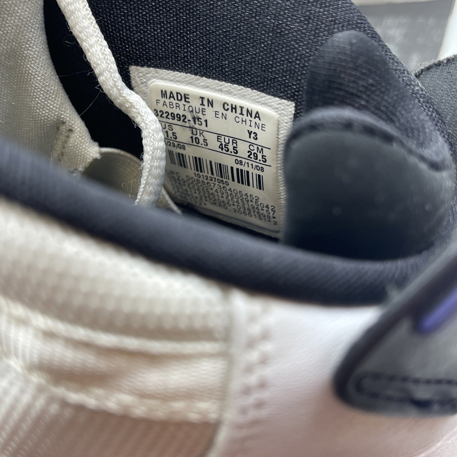 Size 11.5 - Air Jordan 6 Rings Concord (322992-151)