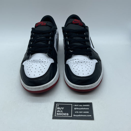 Size 13 - Air Jordan 1 Retro OG Low Black Toe (CZ0790-106)