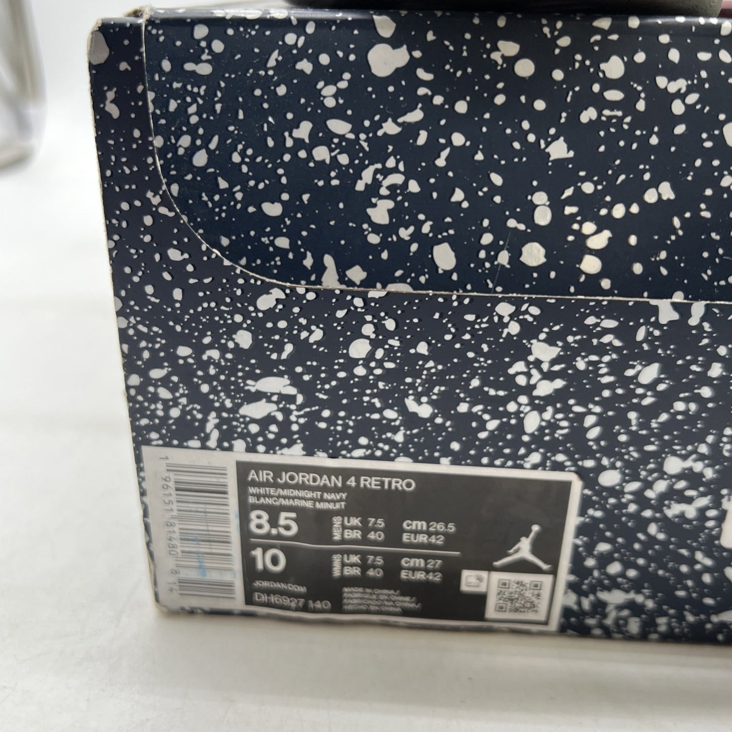 Size 8.5 - Air Jordan 4 Retro Mid Midnight Navy (DH6927-140)
