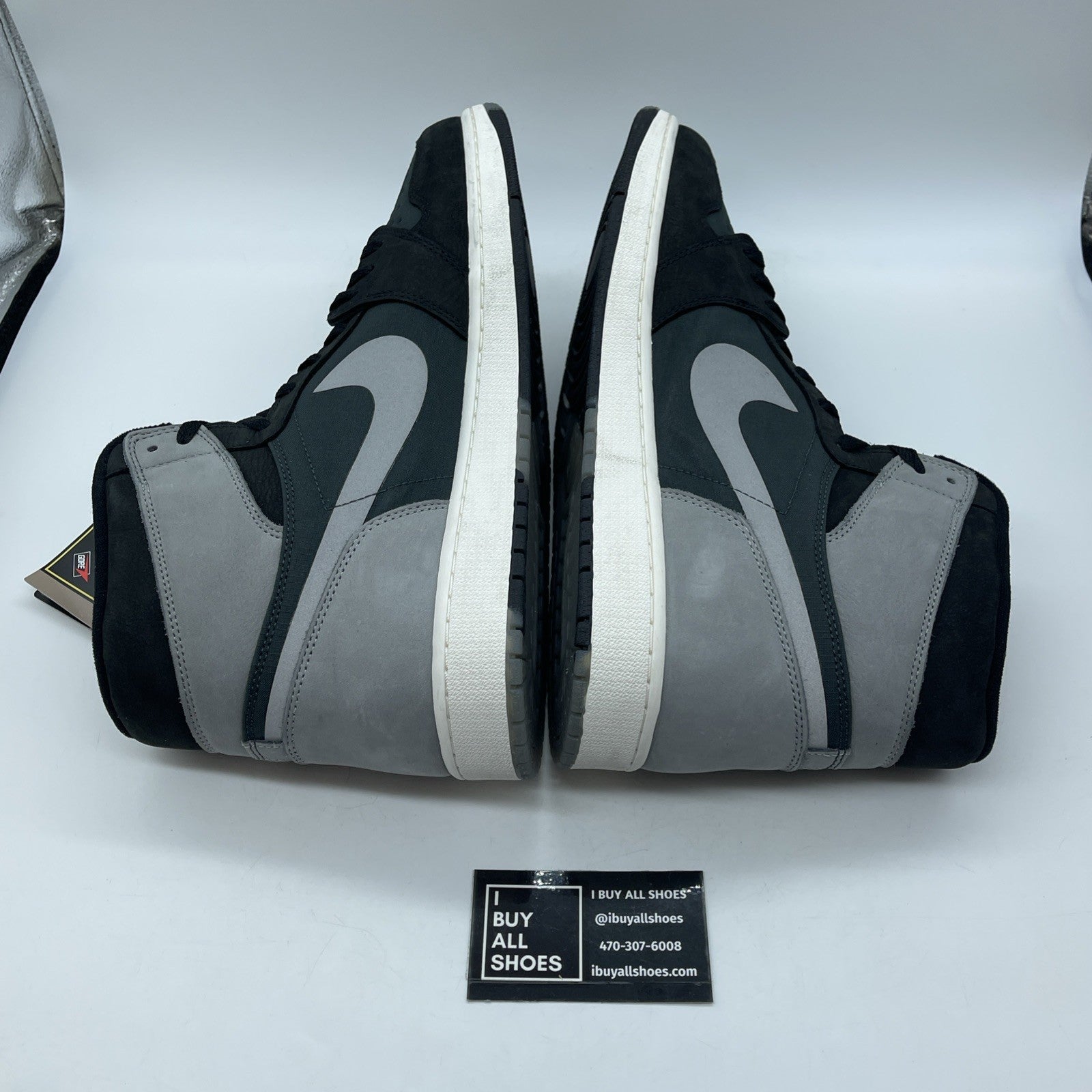 Size 16 - Air Jordan 1 Element GORE-TEX High Black Particle Grey (DB2889-001)