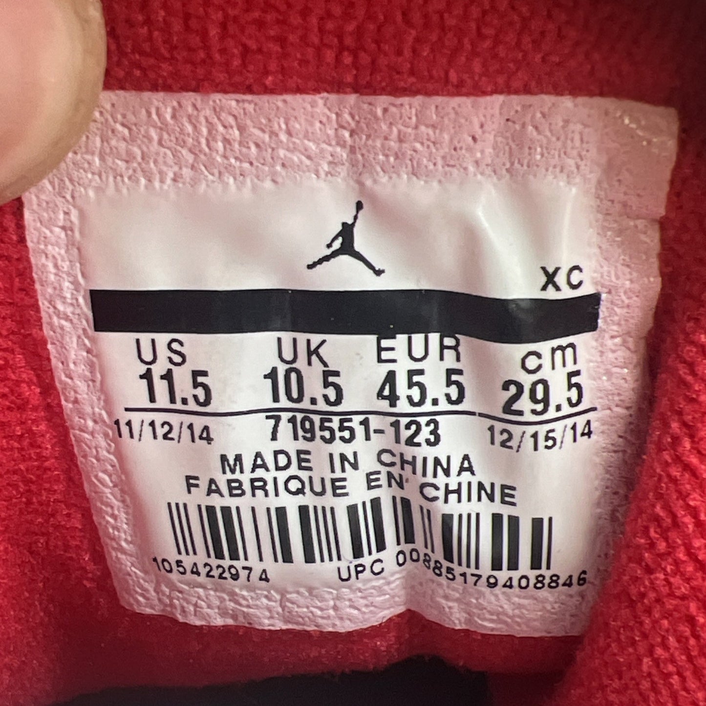Size 11.5 - Air Jordan 1 2015 Mid Hare (719551-123)