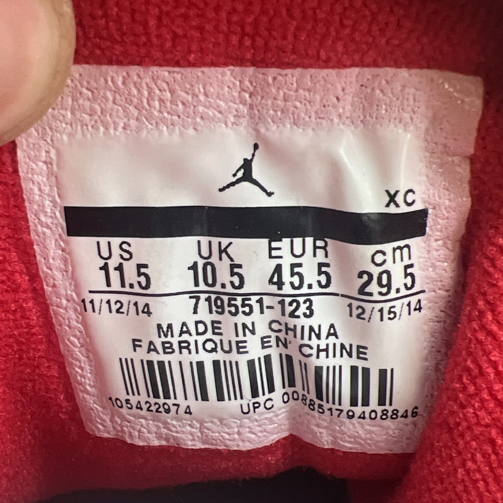 Size 11.5 - Air Jordan 1 2015 Mid Hare (719551-123)