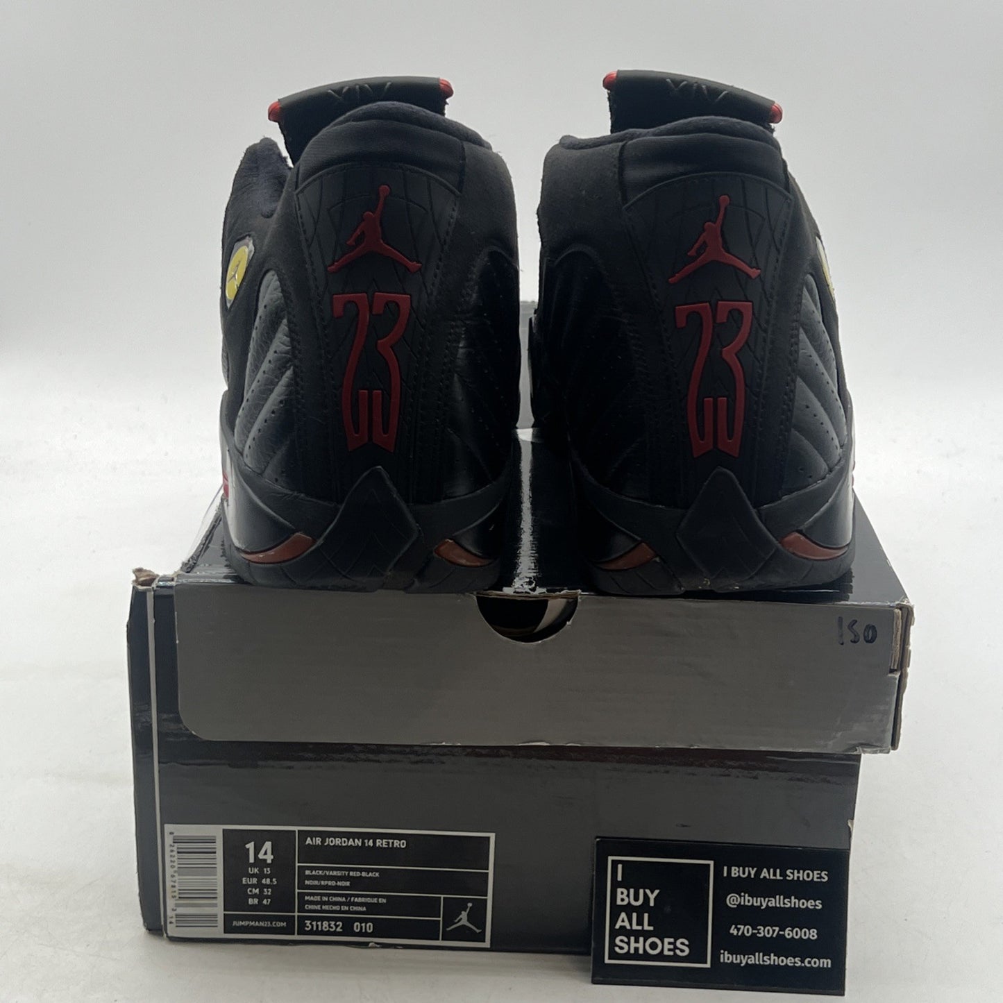 Size 14 - Air Jordan 14 Retro 2011 Last Shot (311832-010)
