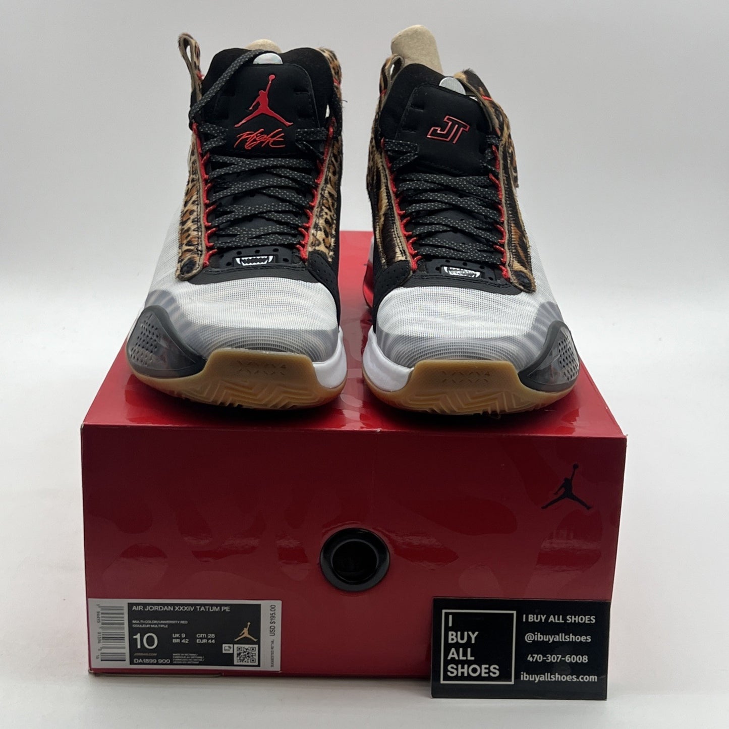 Size 10 - Jayson Tatum x Air Jordan 34 Welcome To The Zoo (DA1899-900)
