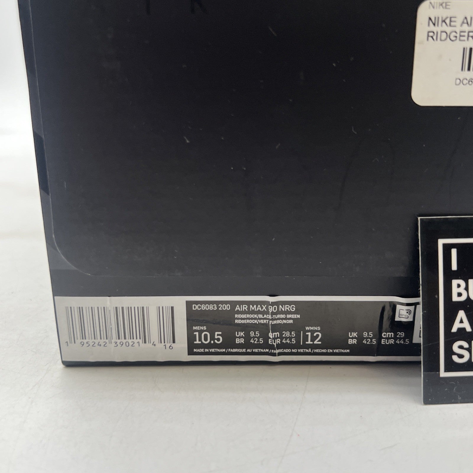 Size 10.5 - Nike Air Max 90 NRG Ridgerock Turbo Green Athletic Shoes DC6083-200
