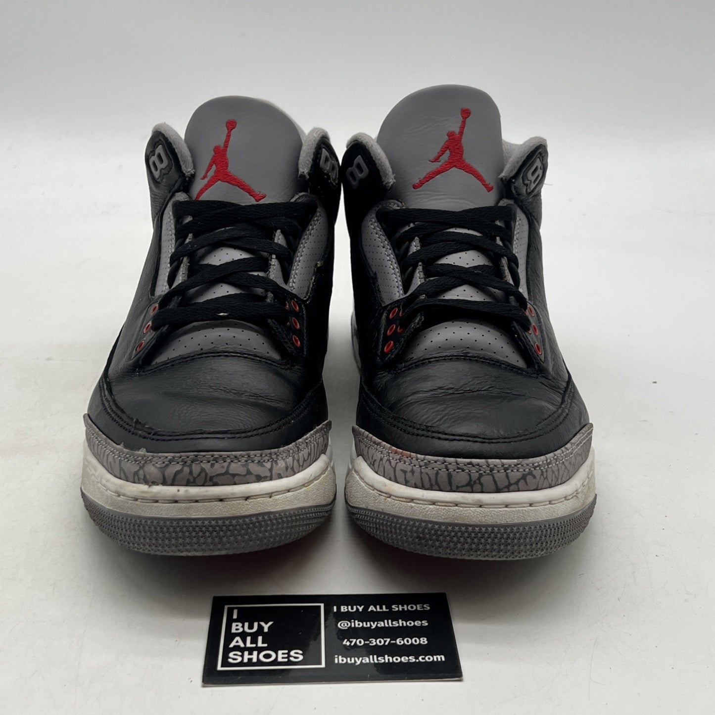 Size 10 - Air Jordan 3 Retro OG 2024 Black Cement (DN3707-010)