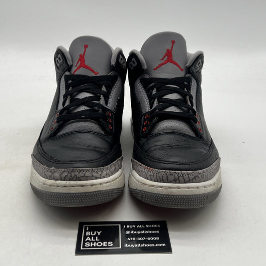 Size 10 - Air Jordan 3 Retro OG 2024 Black Cement (DN3707-010)