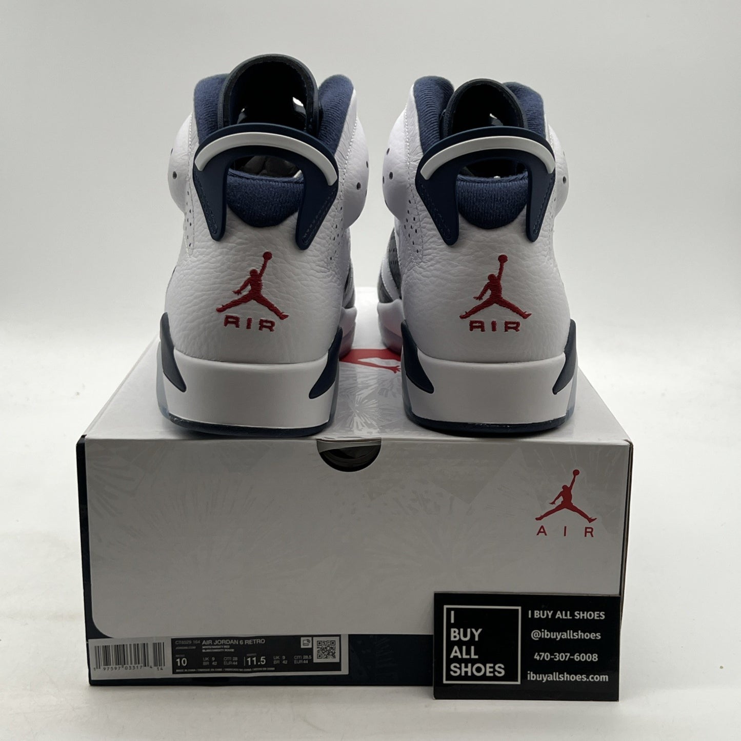Size 10 - Air Jordan 6 Retro 2024 Olympic (CT8529-164)