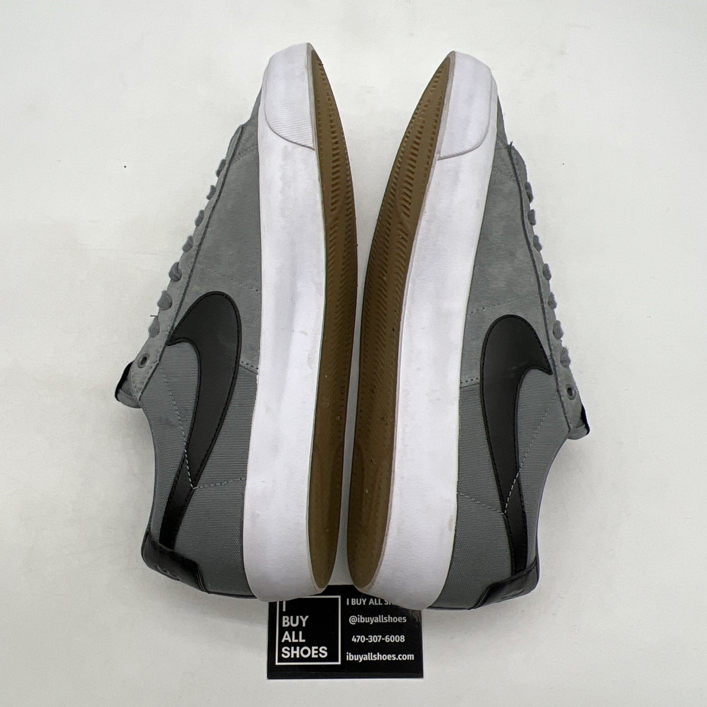 Size 12 - Nike SB Zoom Blazer Low Pro GT Cool Grey Shoes (DC7695-005)
