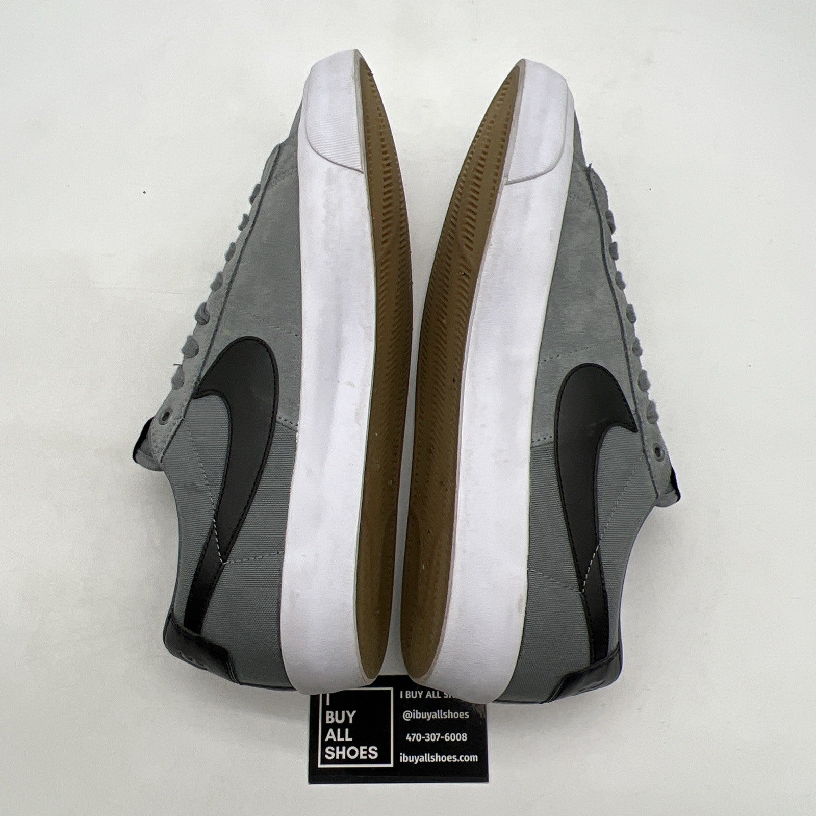 Size 12 - Nike SB Zoom Blazer Low Pro GT Cool Grey Shoes (DC7695-005)