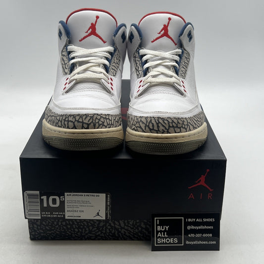 Size 10.5 - Air Jordan 3 Retro OG Mid True Blue (854262-106)