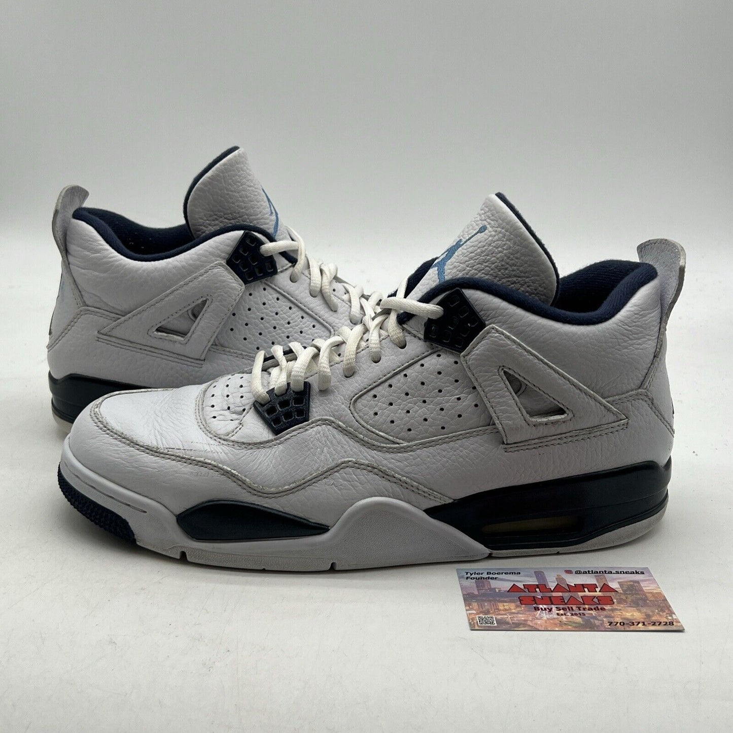 Size 11 - Air Jordan 4 Retro LS Columbia (314254-107)