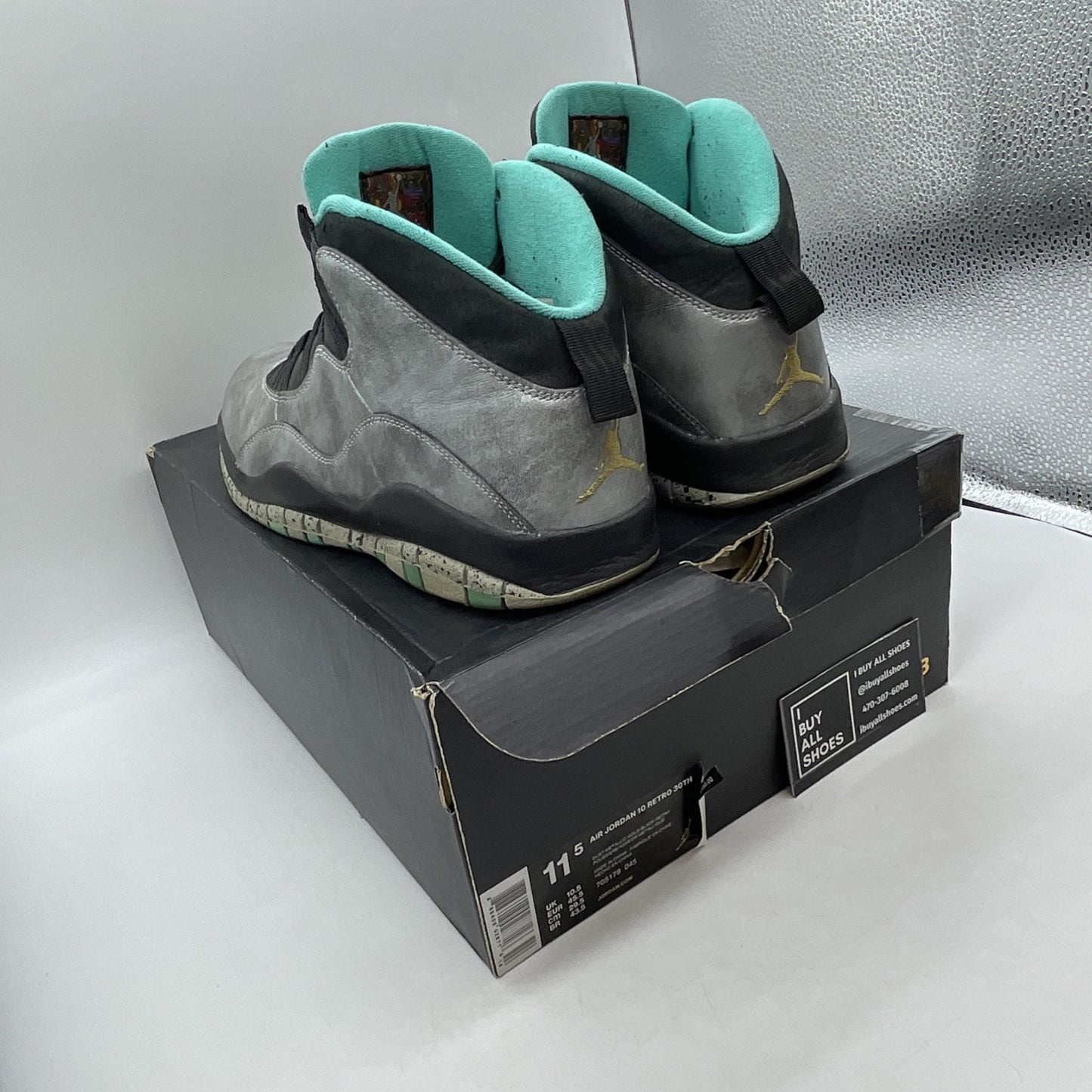 Size 11.5 - Air Jordan 10 Retro Lady Liberty (705178-045)
