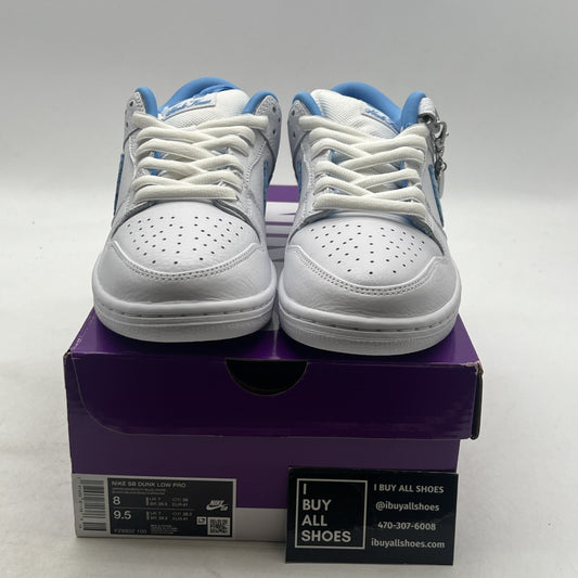 Size 8 - Nicole Hause x Nike Dunk Pro SB Low White University Blue (FZ8802-100)