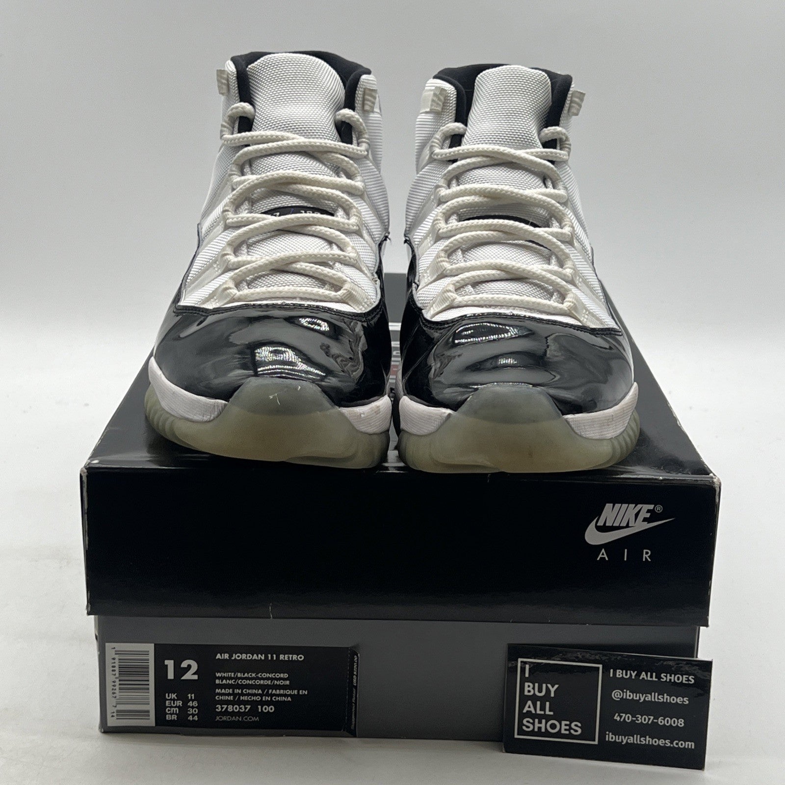 Size 12 - Air Jordan 11 Retro High Concord (378037-100)