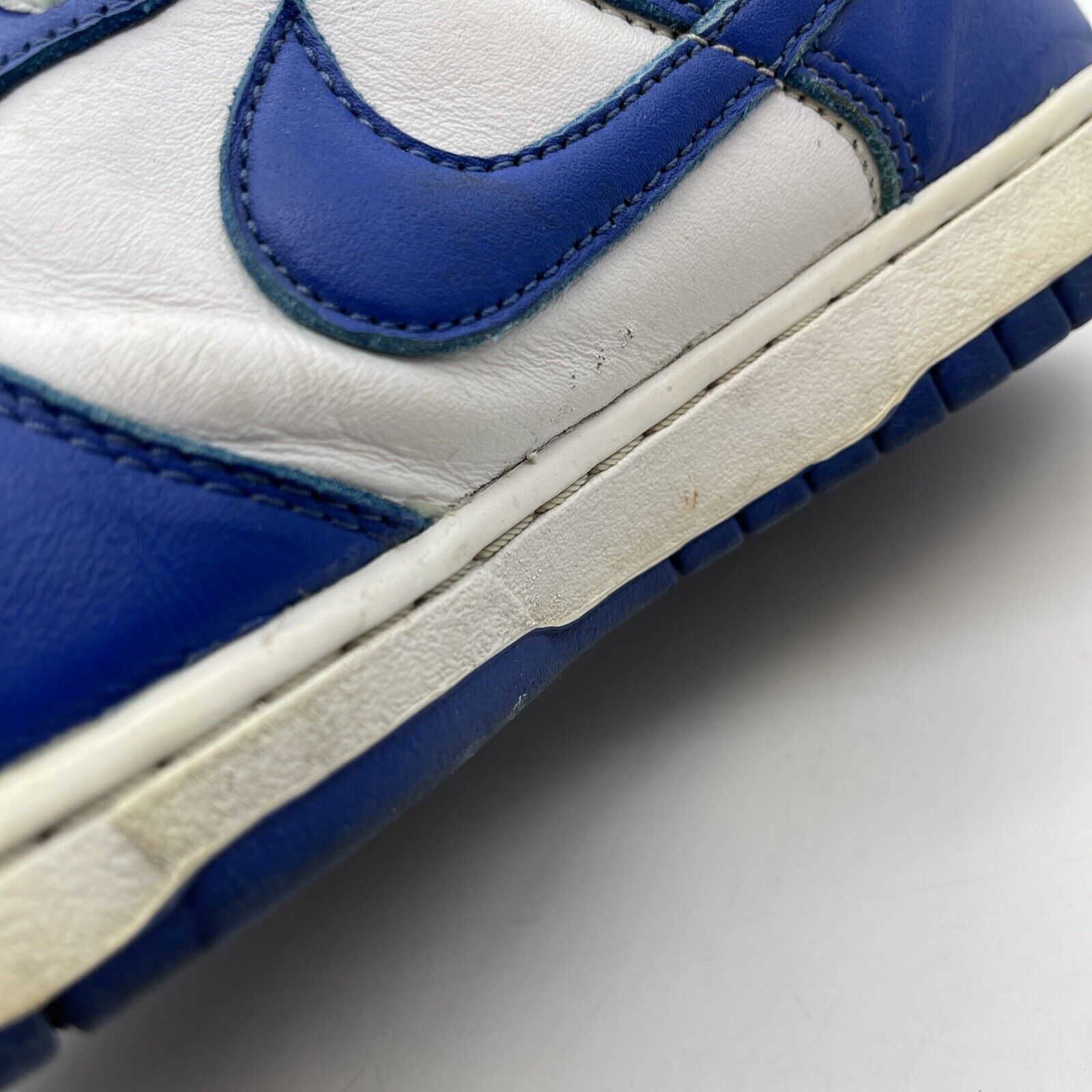 Size 8.5 - Nike Dunk Low Retro SP Kentucky 2020 Blue White Leather (CU1726-100)