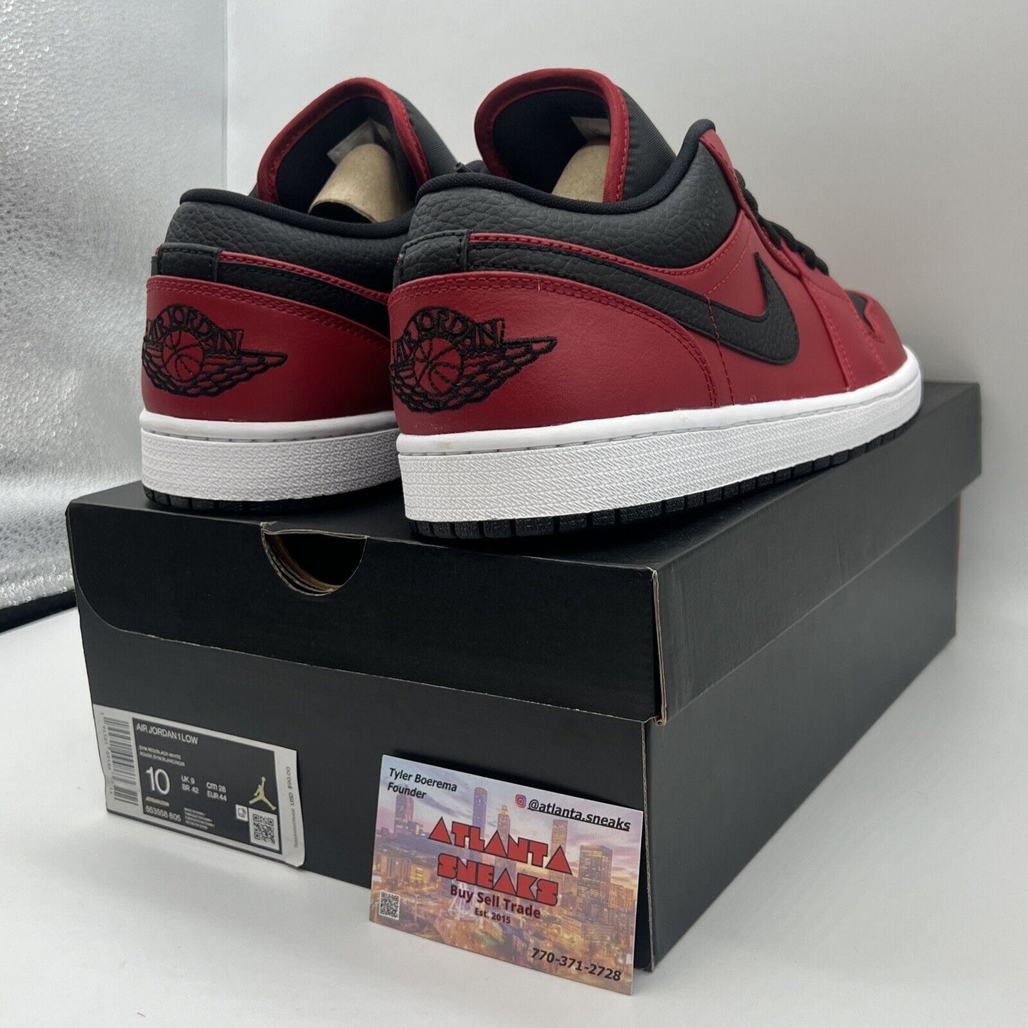 Size 10 - Jordan 1 Low Reverse Bred