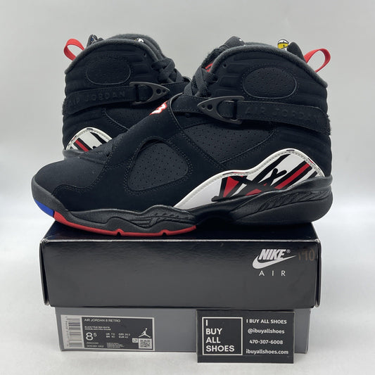 Size 8.5 - Air Jordan 8 Retro Mid Playoff (305381-062)