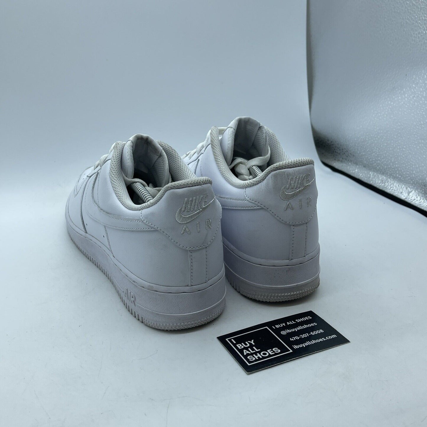 Size 12 - Nike Air Force 1 '07 Low Triple White Suede Leather (CW2288-111)