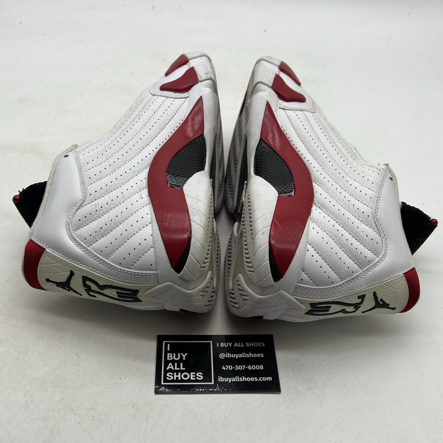 Size 9 - Air Jordan 14 Retro 2012 Candy Cane (487471-101)