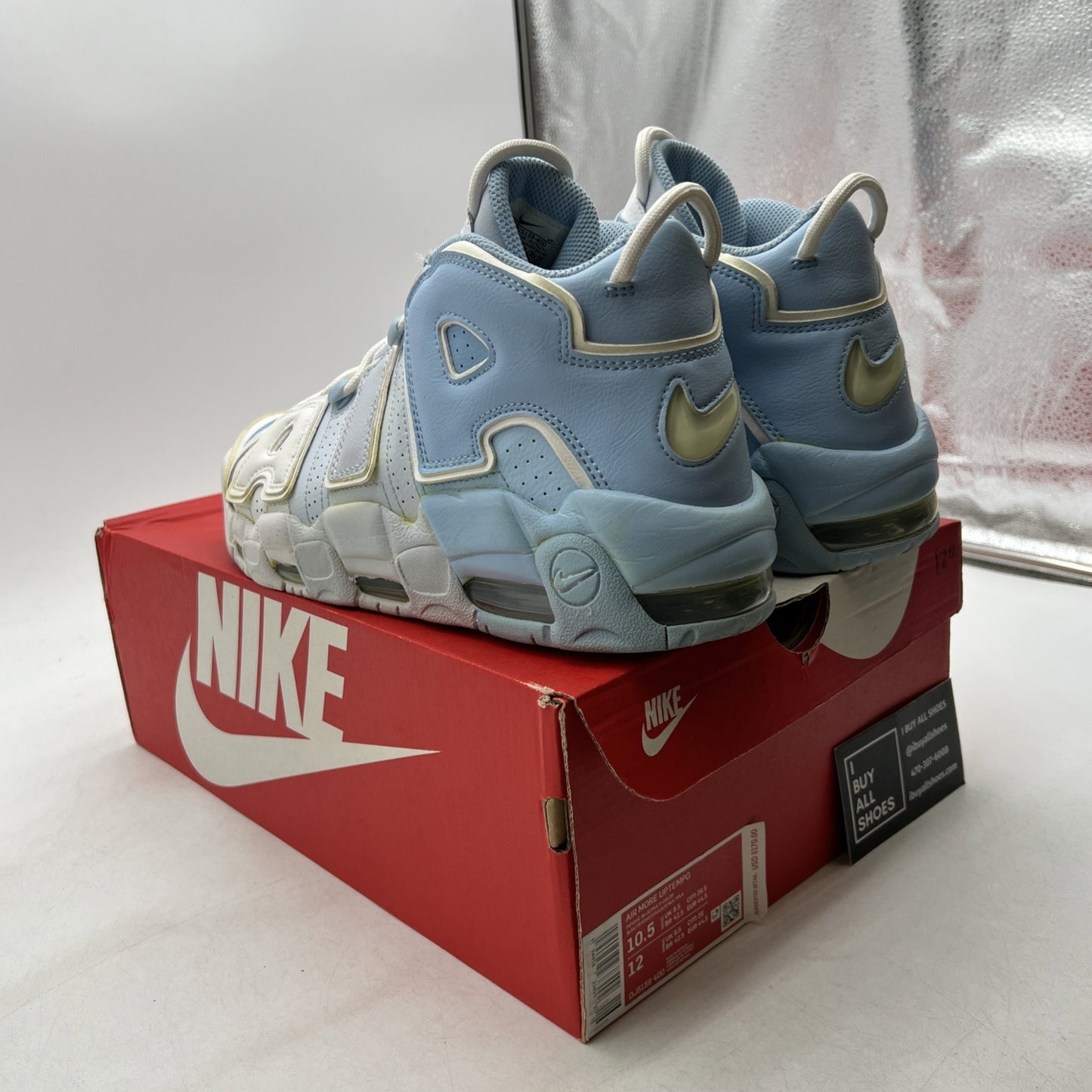 Size 10.5 - Nike Air More Uptempo Psychic Blue (DJ5159-400)