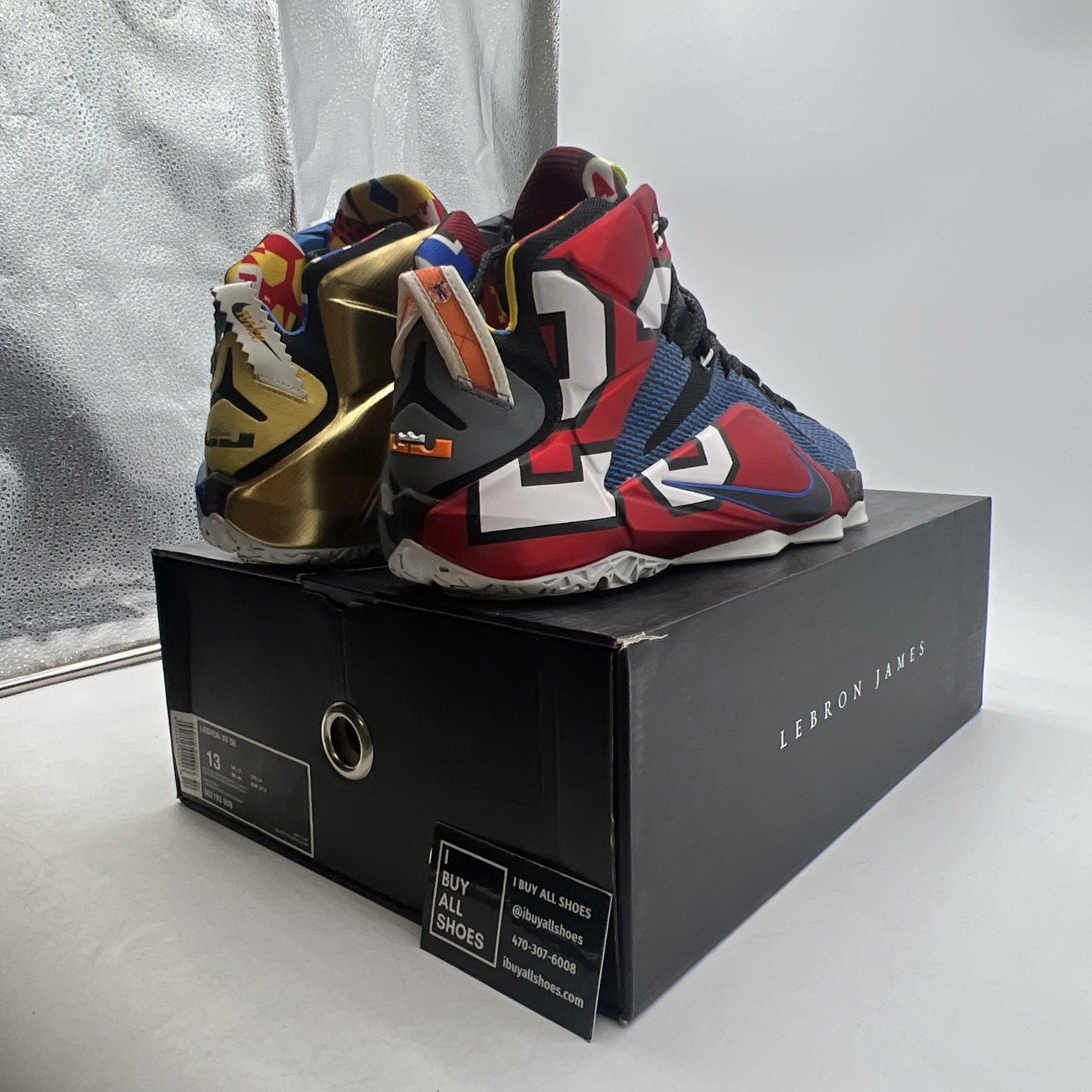 Size 13 - Nike LeBron 12 SE What The (802193-909)