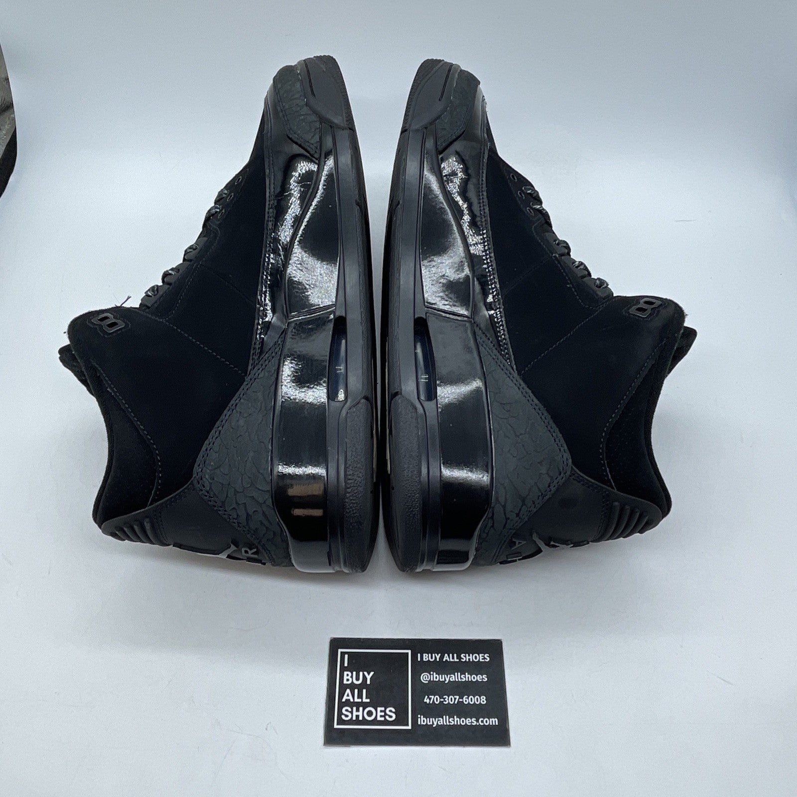 Size 13 - Air Jordan 3 Retro 2025 Black Cat Suede Leather (CT8532-001)