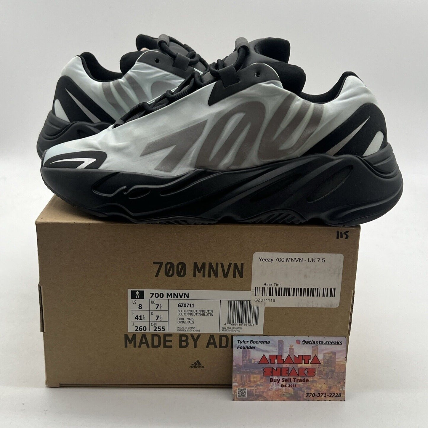 Size 8 - adidas Yeezy Boost 700 MNVN Blue Tint (GZ0711)