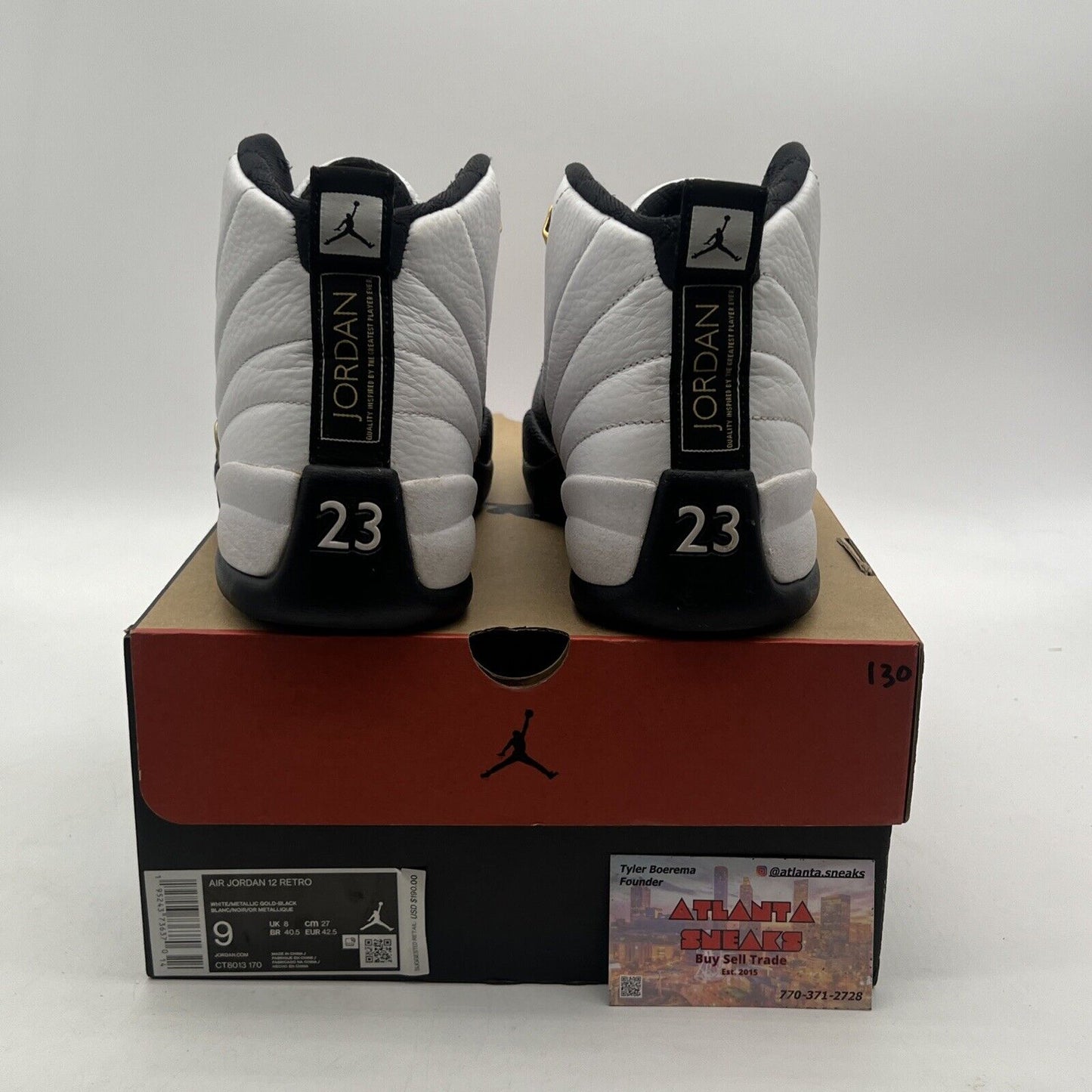 Size 9 - Air Jordan 12 Royalty (CT8013-170)