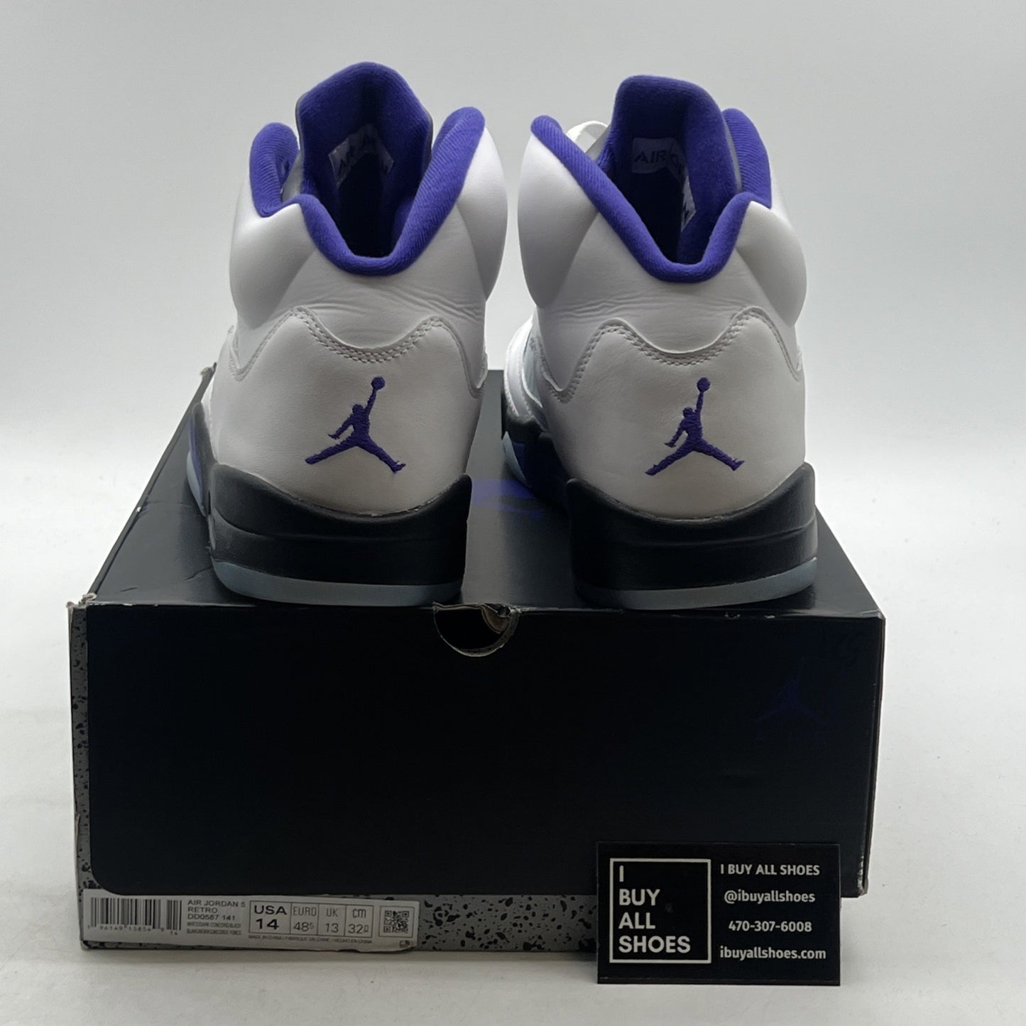 Size 14 - Air Jordan 5 Concord 2022 (DD0587-141)